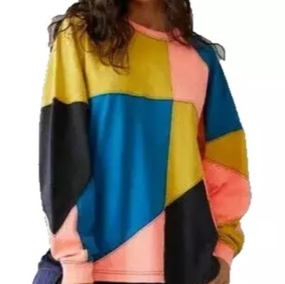 BDG Urban Outfitters Pieced Patchwork Tee - Picture 1 of 5